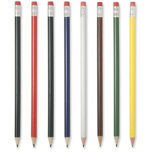 Basic round wooden pencil colour range