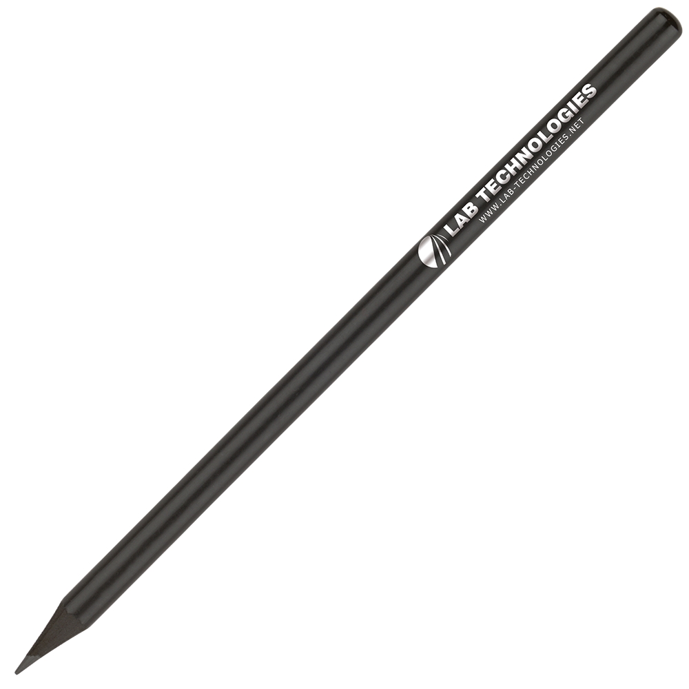 Black Knight Round Wooden Pencil with no eraser